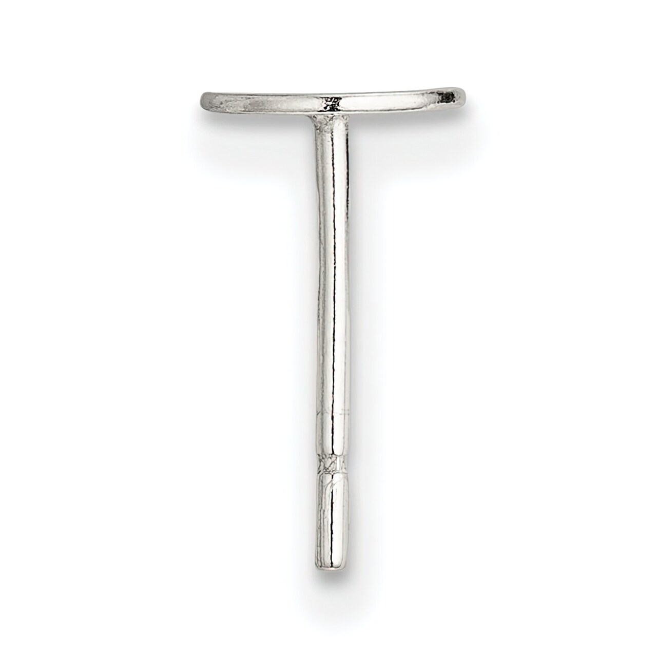 Sterling Silver Flat Back Post Earrings (6.00mm to 10.00mm)